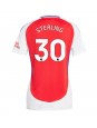 Arsenal Raheem Sterling #30 Zenski Domaci Dres 2024-25 Kratak Rukavima